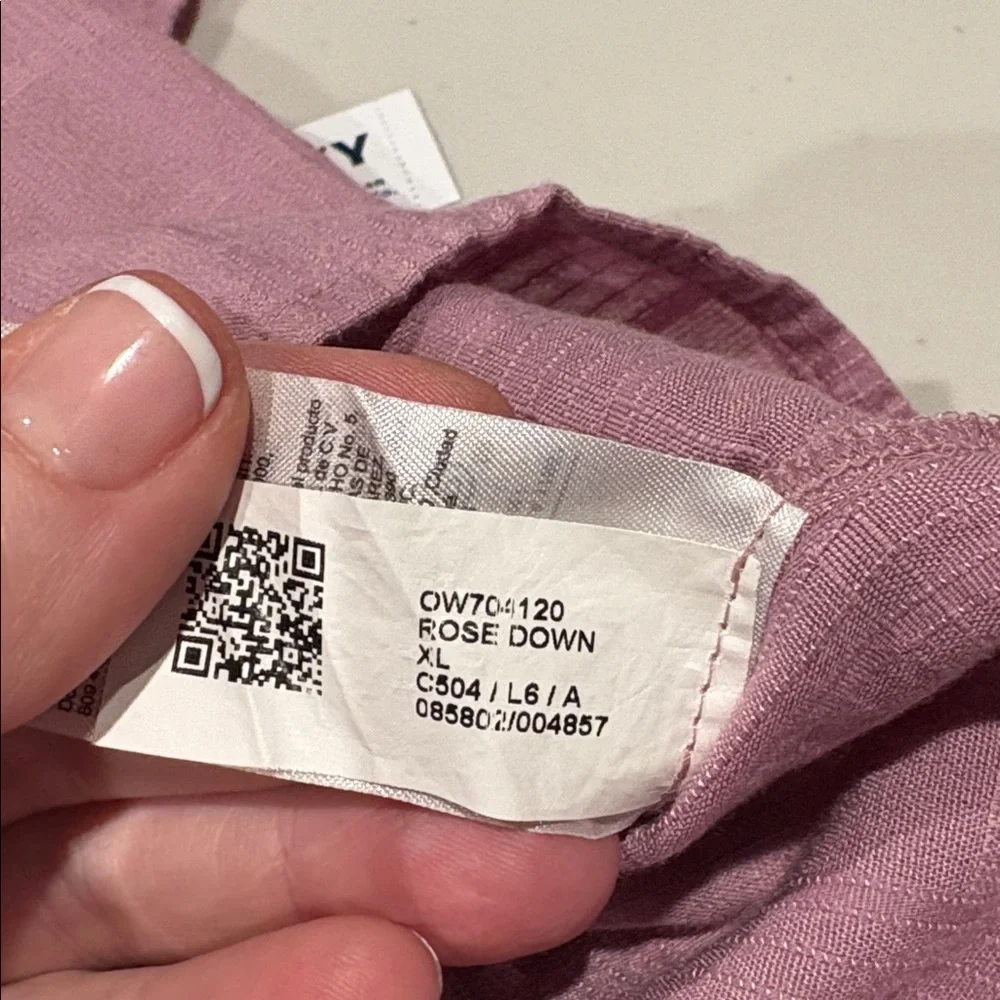 Old Navy - NWT! Women's Flutter Sleeve Dobby Top - Blouse. Size XL. Pink/Maeve - Picture 12 of 14